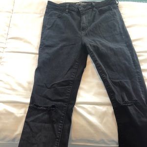 American Eagle 12R Super high rise jeggings